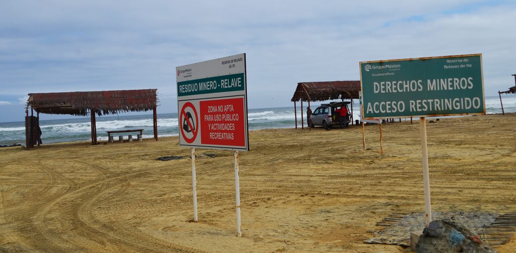 Playa en el puerto de Ite